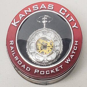 Kansas City Railroad Pocket Watch
